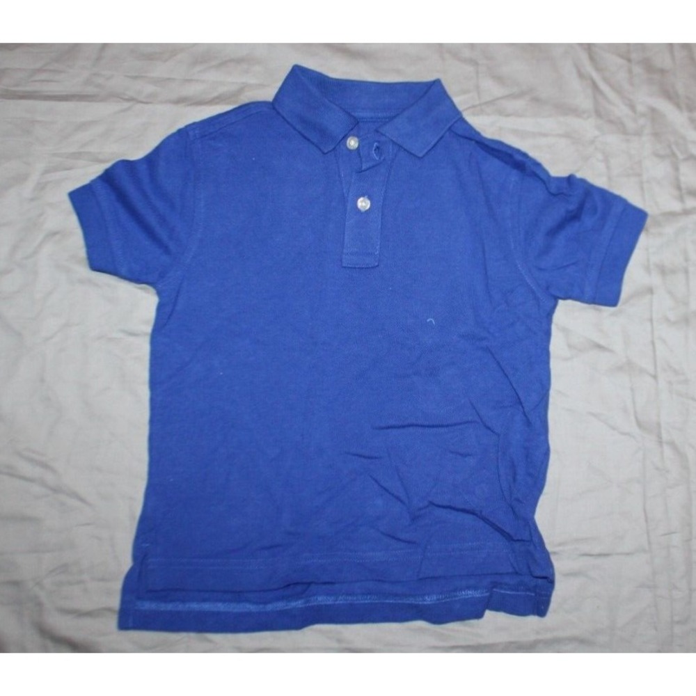 LANDS END Boy Uniform Interlock Polo Shirts U CHOOSE Size 4